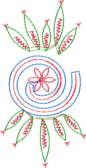 embroidery ornaments designs