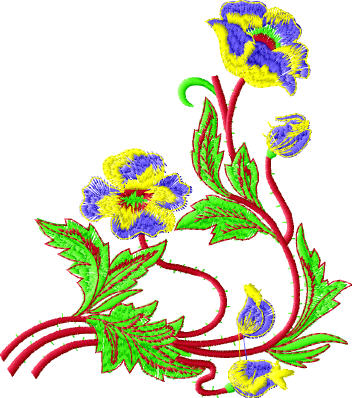 embroidery floral designs