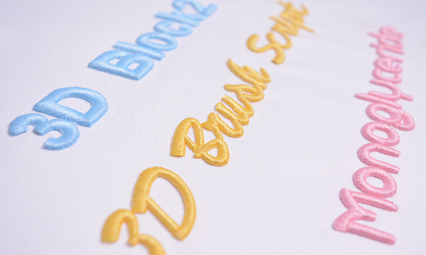 Font Pack #6 – 3D Puffy Foam