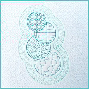 ’Hatching’ a Quilt – Part 2 – Fills, Thrills & Outlines Block