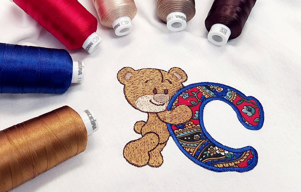 KDC #4 - Teddy Bear Appliqué