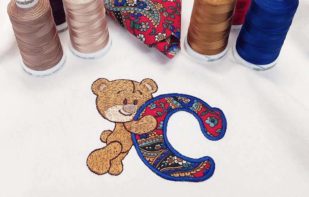KDC #4 - Teddy Bear Appliqué