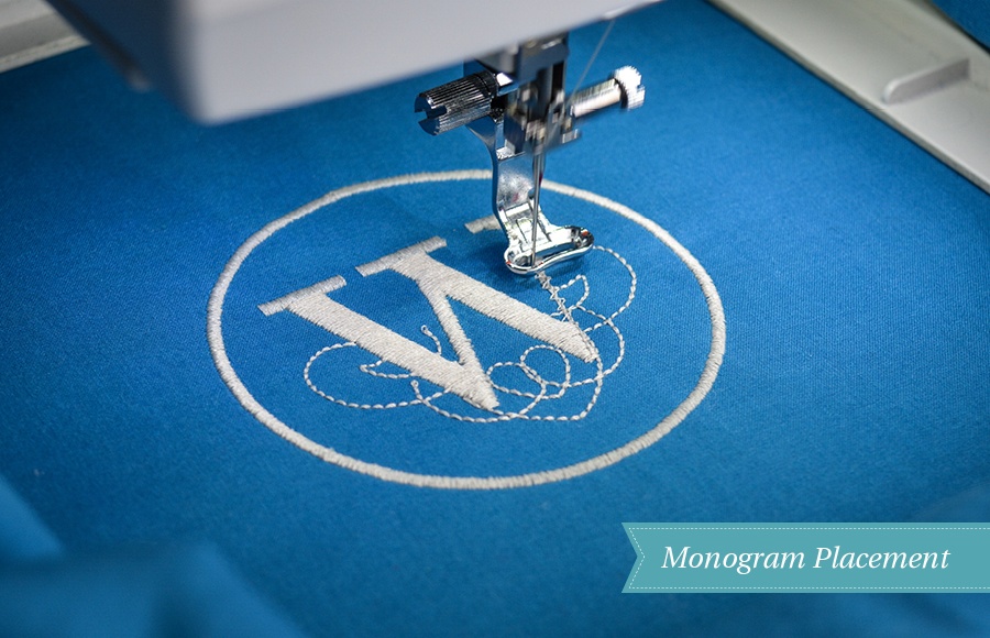 Monogram Placement
