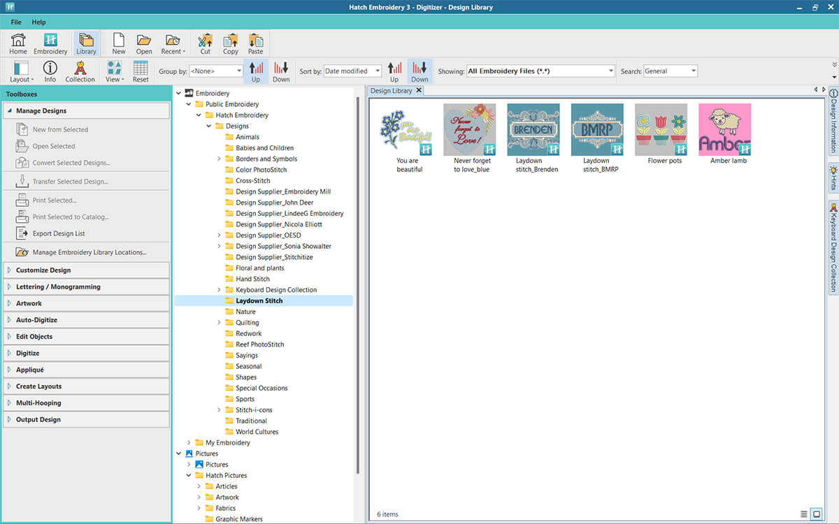 Laydown Stitch screenshot