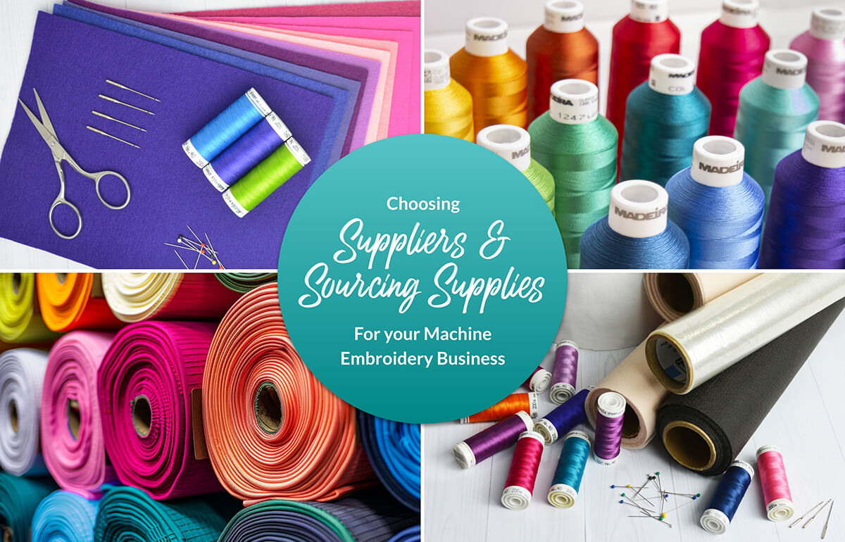 suppliers and supplies for home embroidery business