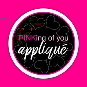 PINKing of You – FREE Embroidery Design & Video
