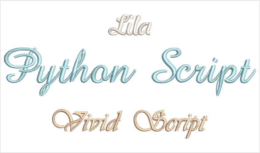 Font Pack #10 – Script #2