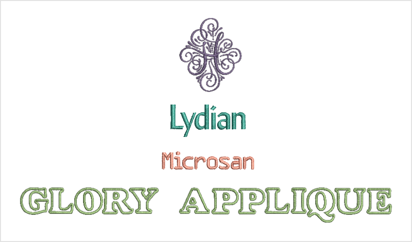 Font Pack #2 - Monograms