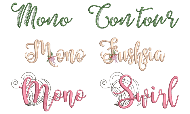 Font Pack #13 - Mono Lines