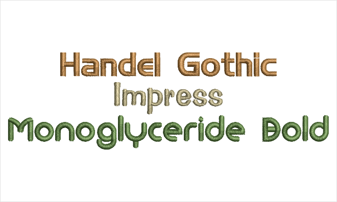 Font Pack #17 - Simple and Clean