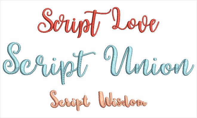 Font Pack #12 - Modern Script