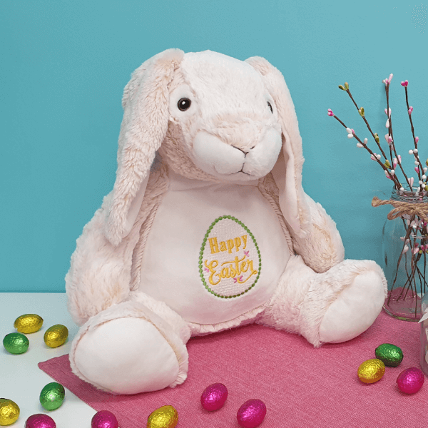 Machine Embroidery on Stuffed Animals